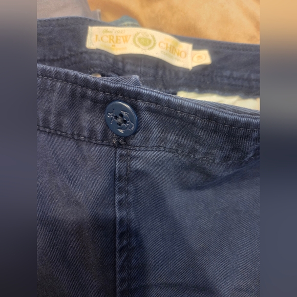 Womens J. Crew Size 10 Vintage Navy Sailor Chinos - Picture 7 of 7